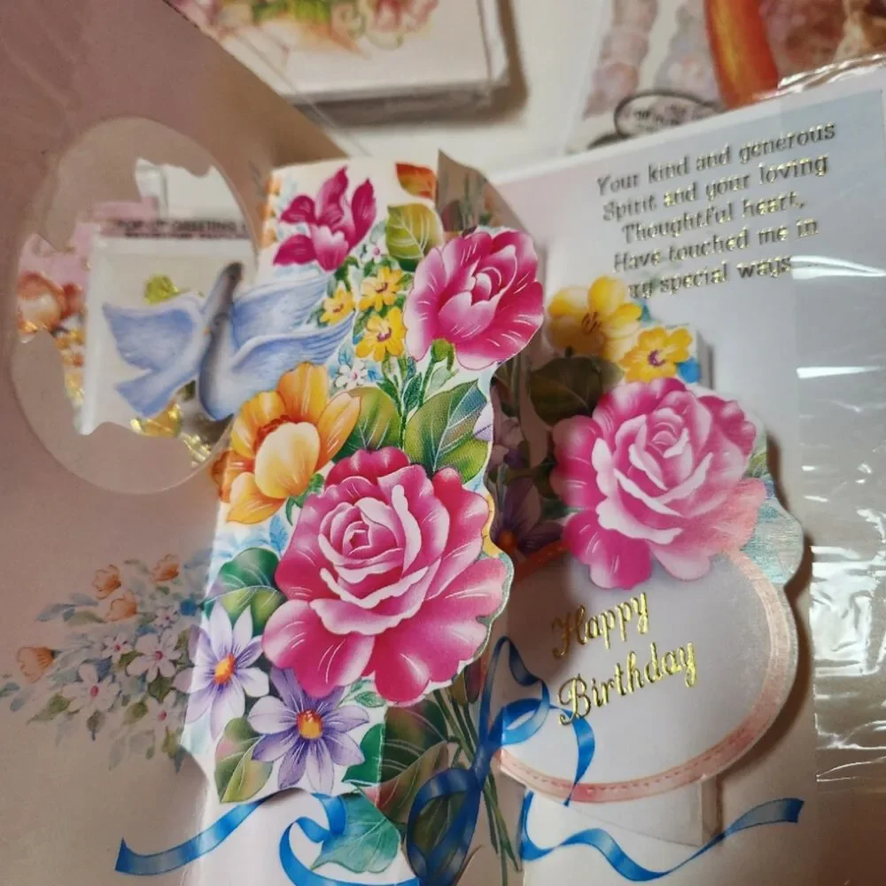 Birthday Greeting Card Lot Musical Pop Up Sister Niece Grandson